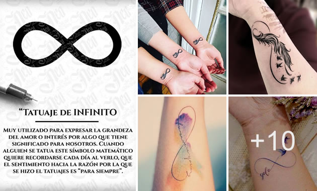 Tatuajes de Infinito y su lindo significado Tatuajes de Infinito y su lindo significado