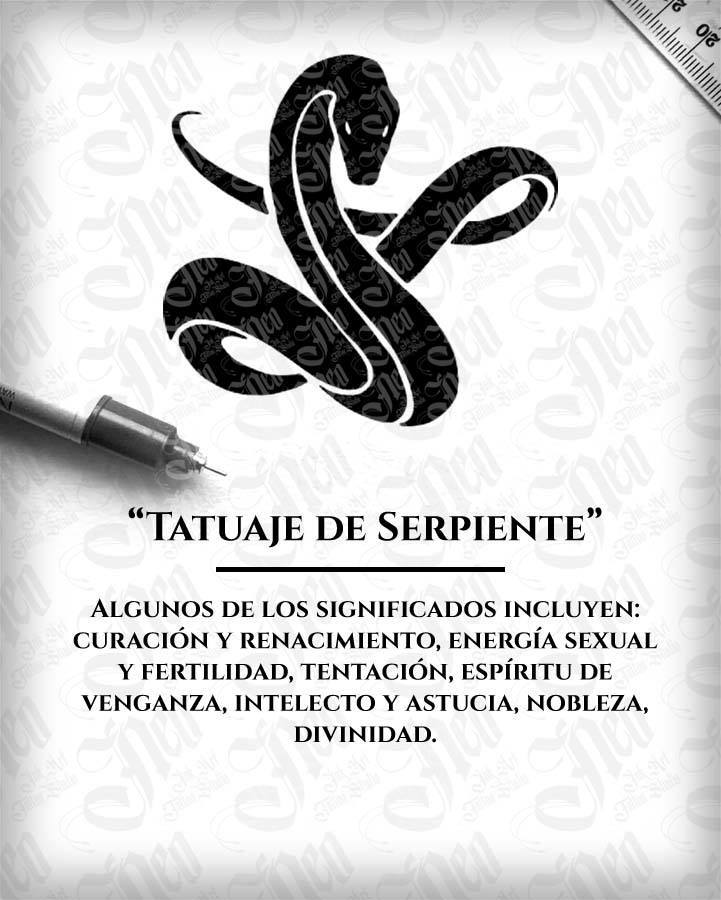 Tatuajes de serpiente significados