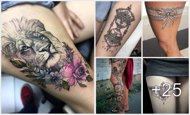 Lindos Tatuajes para Mujeres en las Piernas Lindos Tatuajes para Mujeres en las Piernas