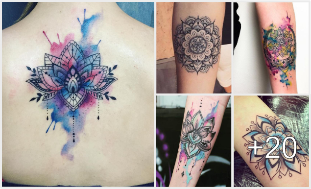 Estilos de Tatuajes Mandala para Mujer