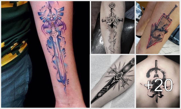 Ideas de tatuajes de espadas y su significado Ideas de tatuajes de espadas y su significado
