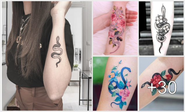 Ideas geniales tatuajes de serpientes
