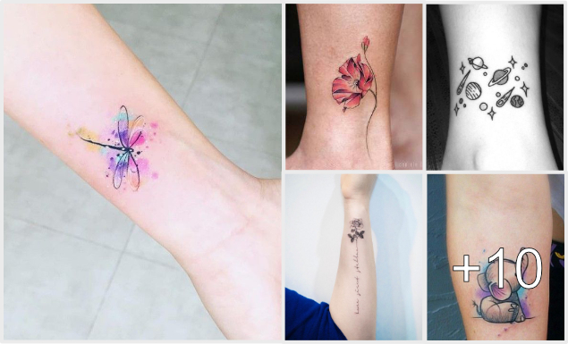 Los mejores 10 diseños de tatuajes minimalistas para mujeres