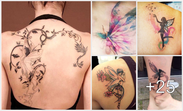 Los mejores tatuajes de hadas y su significado Los mejores tatuajes de hadas y su significado