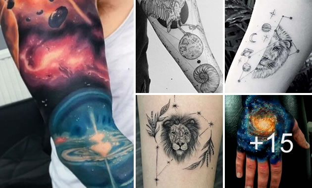 Hermosos tatuajes de constelaciones y su significado