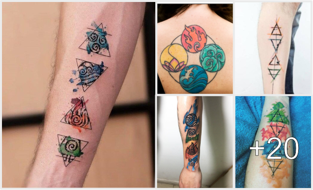 20 Diseños de tatuajes de los 4 elementos tierra, agua, aire y fuego 20 Diseños de tatuajes de los 4 elementos tierra, agua, aire y fuego