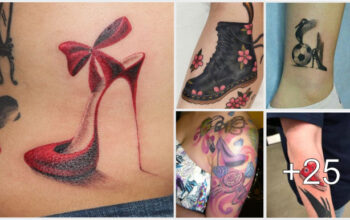 diseños de tatuajes de zapatos y su interesante significado
