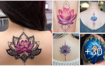 30 Hermosos Tatuajes de Flor de Loto