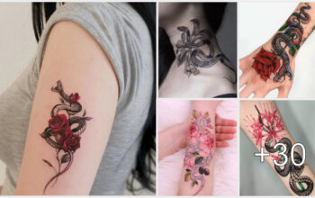 Ideas de tatuajes de serpiente para mujeres Ideas de tatuajes de serpiente para mujeres